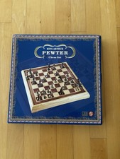 CHH Games King Arthur Pewter Chess Set - Brand New In The Box picture