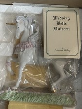 Rare Princeton Gallery Collectable Wedding Bells Unicorn (2003) picture