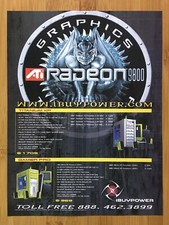 2003 ATI Radeon 9800 Graphics Card Print Ad/Poster Official Authentic Art Rare picture