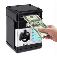 Setibre Piggy Bank Electronic Coin Money Bank - Black picture