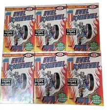 1974 Marvel Evel Knievel #1 Ideal Toys Promo Comic Vintage Perilous Traps Danger picture