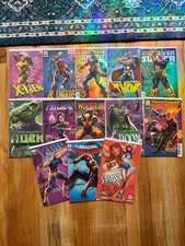 J Scott Campbell JSC 13 Comic Variant Lot Spider-Man X-Men Wolverine Marvel NM picture