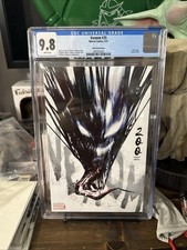 Venom 35 Cgc 9.8 Jock Variant Marvel Comics #200 Signed By Donny Cates picture