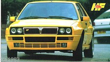 LANCIA DELTA INTEGRALE SPEC SHEET / Brochure:1992,1993,1994 picture