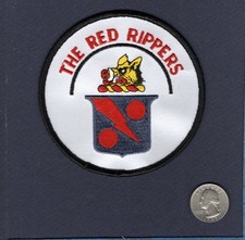 VF-11 RED RIPPERS F-14 Tomcat US NAVY Fighter Squadron Patch picture