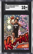 2022-23 PANINI CROWN ROYALE KABOOM #20 PAOLO BANCHERO ROOKIE RC SGC 10 GM picture