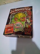 Ghoulsville MINI MONSTER Retro-a-go-go GILL CREEP + stickers vintage HALLOWEEN picture