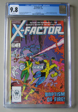 X-FACTOR #1, CGC 9.8, Marvel, 1986, New Case, White Pages picture
