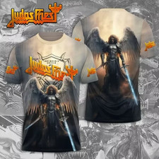 Popular Judas Priest Rock Band 3d Print T-shirt picture