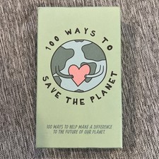 Gift Republic 100 Ways to Save The Planet Cards, Green picture