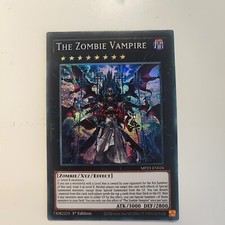 Yugioh MP23-EN024 The Zombie Vampire Prismatic Secret Rare NM 1st Edition...  picture