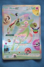Pokémon TCG Mew ex 158/128 30th Anniversary Celebration - Futuristic Rare picture