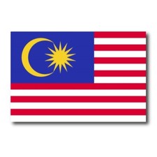 Malaysia Malaysian Flag Car Magnet Decal - 4 x 6 Heavy Duty for Car Truck SUV picture