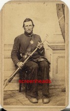 1860s CIVIL WAR CDV PHOTO 