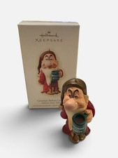 2007 Hallmark Keepsake Disney Grumpy Before Coffe Snow White Ornament QXD6249 picture