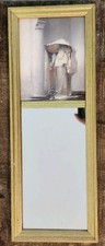 Vintage Trumeau Accent Mirror John Singer Sargent Fumée d'Ambre Gris Art Frame picture