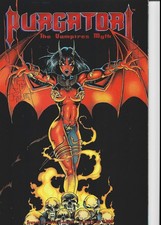 Purgatori: The Vampires Myth Trade Paperback SIGNED CD ~ NEAR MINT NM ~ 1996 picture
