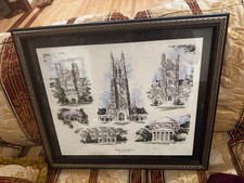 Duke University Artwork by Brian Hart Limited Edition picture