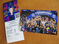 2026 Final Champions L - Paris St Germain - Arsenal FC Ticket Postcard Photo picture
