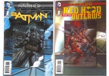DC NEW 52 FUTURES END BATMAN #1 AND RED HOOD & THE OUTLAWS #1 (3D Motion Covers) picture