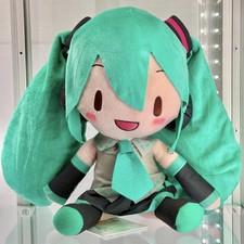 SEGA Hatsune Miku Fuwapuchi Plush 27cm Nuigurumi Plushie - USA SELLER picture