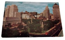St Louis MO Postcard Downtown Skyline c1950s picture