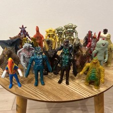 Ultraman Ultra Monster Sofubi Figure Lot Bandai Bullmark Marusan 24 Pieces picture