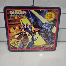 New Sealed Bionic Commando Metal Lunchbox Capcom 2009 picture