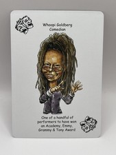 2019 Hero Decks Black America Playing Card Whoopi Goldberg Comedian NM Qty picture