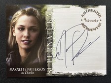 Supernatural Autograph Card A-6 Marnette Patterson as Charlie On Card Auto picture