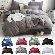 2/3Pc Duvet Cover Set With Pillow Hotel Quality Ultra Soft Cover for Comforter picture