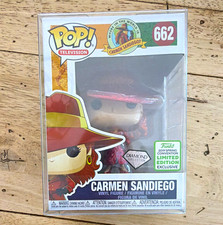 Funko Pop Television Carmen Sandiego Diamond Spring Convention #662 picture