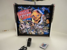 Tales from the Crypt Data East Pinball LED Backglass Display light box picture