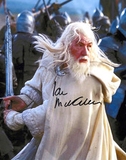IAN MCKELLEN Gandalf Signed 8x10 Autographed Picture + COA Lord of the Rings picture