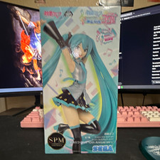 SEGA Hatsune Miku Project DIVA MEGA39's 10th Anniversary Figure Open box picture