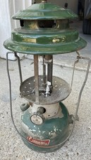 Vintage 1966 Coleman 220F Green Camp Lantern *No Glass* picture