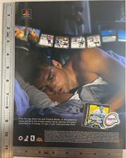 2001 NHL Face Off Ad Hockey PlayStation PS1 NHL Athlete Dream Rangers Devils 989 picture