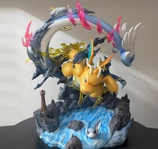 H30CM Dragonite Evolutionary Group Statue LED Model W/Box Toy Collectibles Gift picture