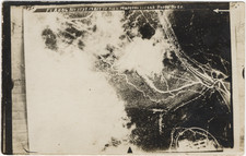 Verdun From 15,750 Feet: WWI French Aerial Recon RPPC, June 1917 5.5x3.5 picture