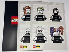 New LEGO 5010010 Insiders Batman Arkham Asylum Art Posters Set of 2 Limited Ed picture