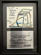 Regal Robot Star Wars Clone Trooper Concept Maquette Legacy Edition Sketch picture