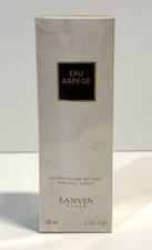 Vintage Lanvin Paris Eau Arpege Natural Spray 60ml 2oz France Sealed In Box picture