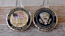 43rd President George W Bush Commander in Chief POTUS Challenge Coin picture