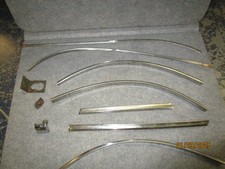 Vintage 1957 Chevrolet Corvette Misc Trim Pieces picture