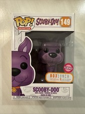 Funko Pop Scooby-Doo Flocked Purple BoxLunch Exclusive #149 picture