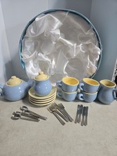 Delton Products Corp. Fine Collectibles Childs Tea Set 25 Pcs. picture