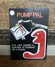Vintage 70s 80s Pump Pal NOS Key Chain Gas Pump Holder Hands-Free Oil Automotive picture