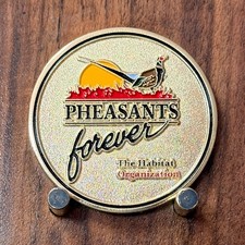 Pheasants Forever Thank You For Your Service Challenge Coin  M#27 picture