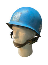 Canadian U.N. Peacekeeper Sarajevo Bring Back M1 Helmet W/Liner picture