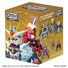 Bandai BNESH QMSV Mini Gundam SEED Strike Freedom & Infinite Justice Blind Box picture